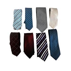 Alfani Mens Ties Lot of 8 Assortment